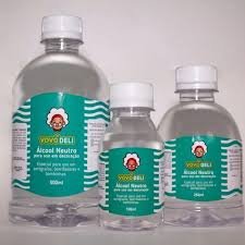 SOLUCAO ALCOOL NEUTRO VOVO DELI 500ML