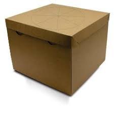 CAIXA P/ TORTA PARDA 
